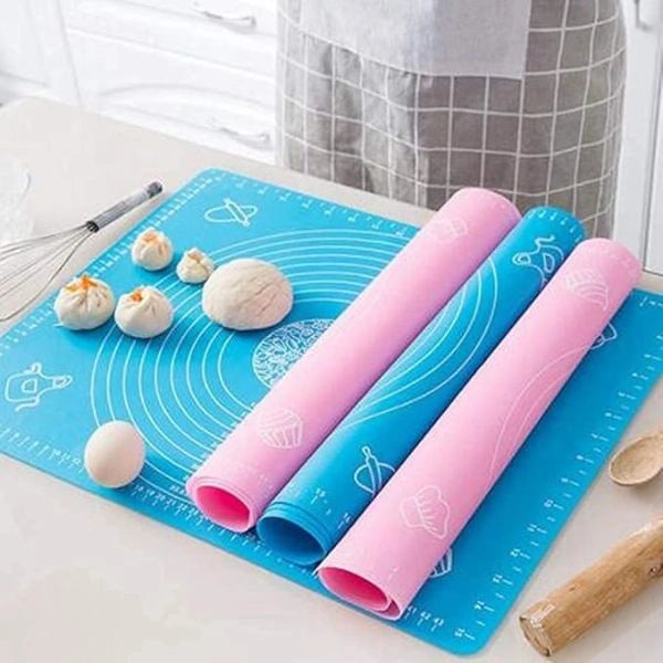 RotiEase – Non-Stick Silicone Rolling Mat | Food Safe | For Roti, Paratha, Pizza