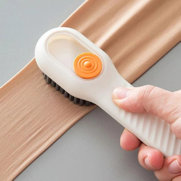 PressClean™ – Built-In Liquid Brush | Multi-Surface Use | Soft Bristles