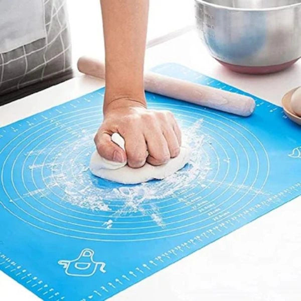 RotiEase – Non-Stick Silicone Rolling Mat | Food Safe | For Roti, Paratha, Pizza