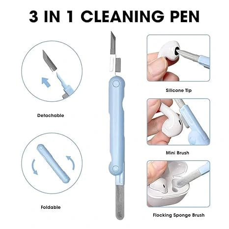 CleanCraft™ – Cleaning Kit | 7-in-1 Multifunctional Tools | For Keyboards, Gadgets & More