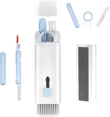 CleanCraft™ – Cleaning Kit | 7-in-1 Multifunctional Tools | For Keyboards, Gadgets & More