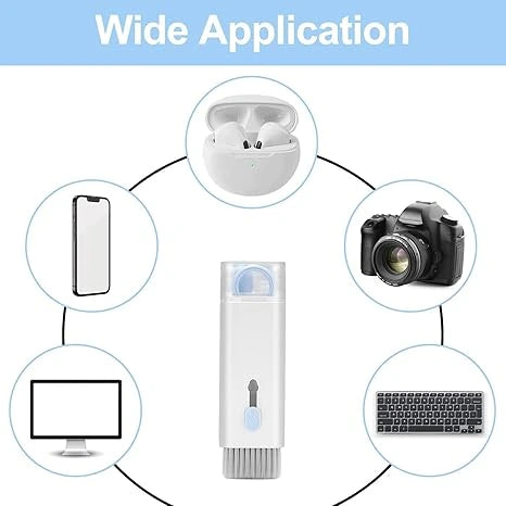 CleanCraft™ – Cleaning Kit | 7-in-1 Multifunctional Tools | For Keyboards, Gadgets & More