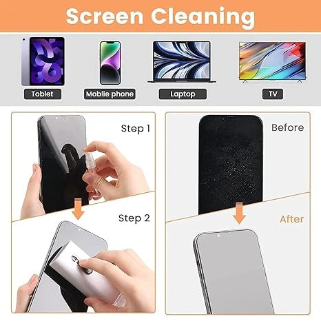CleanCraft™ – Cleaning Kit | 7-in-1 Multifunctional Tools | For Keyboards, Gadgets & More