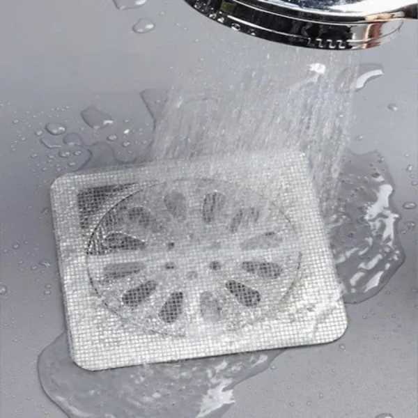 DrainLock™ – Ultra-Sticky | Catches Fine Hair | Fast Water Flow (Pack of 5)