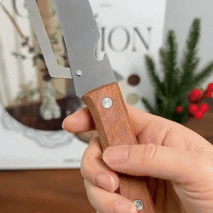 PurePeeler™ – Stainless Peeler | High-Grade Durability | Clean, Precision Peeling + Bottle Opener