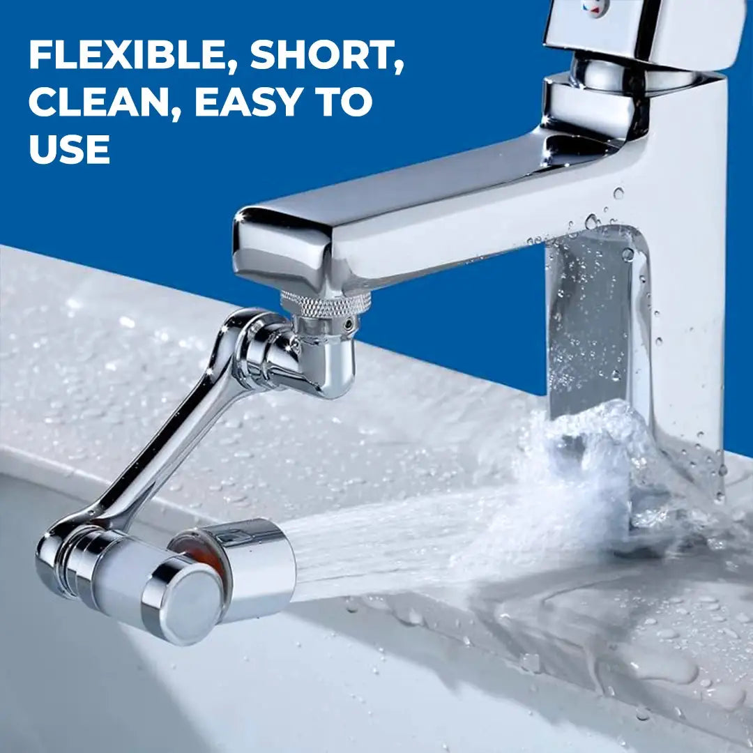 Rotating Faucet/Tap Extender | Stainless Steel | 1180° rotation