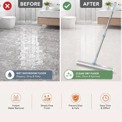 FlexiWipe – Multipurpose Wiper | Adjustable Silicon Blade | 180° Rotating Head
