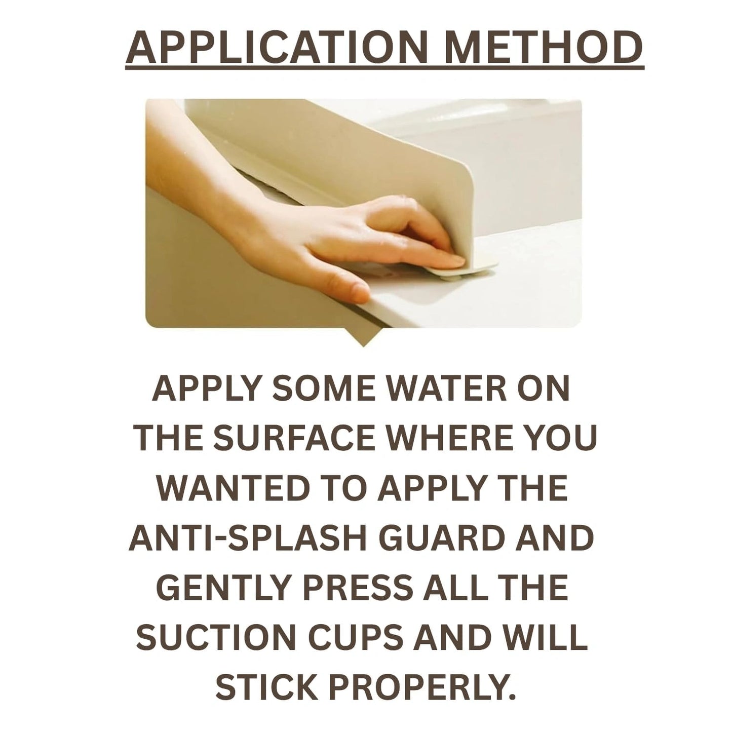 SplashShield™ – Sink Splash Guard | Flexible Silicone | Keeps Counters Dry & Clean