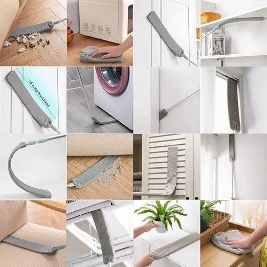 SweepReach™ – Flexible Gap Cleaner | Featherlight Microfiber | Quiet, Effortless Cleaning