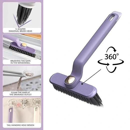 FlexScrub™ – Multi-Function Cleaning Brush | Hard-Bristle Power | Deep Tile & Grout Cleaning