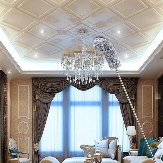 SwiftClean™ – Extendable Mop | 360° Spin Head | The Effortless Cleaning Wand