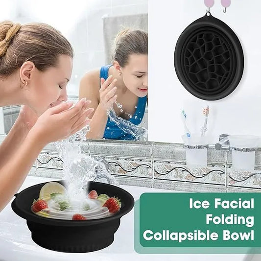 FaceFreeze™ - Ice Facial Bowl | Built-In Tray | Smooth, Firm & Glow