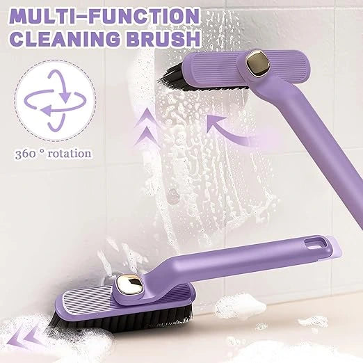 FlexScrub™ – Multi-Function Cleaning Brush | Hard-Bristle Power | Deep Tile & Grout Cleaning
