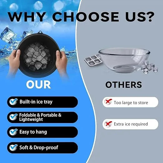 FaceFreeze™ - Ice Facial Bowl | Built-In Tray | Smooth, Firm & Glow