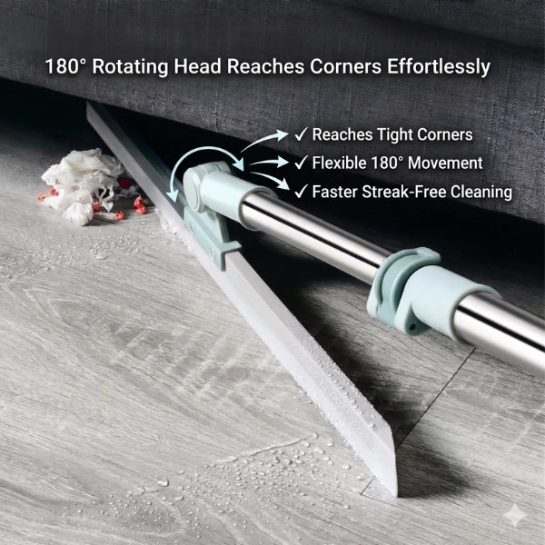 FlexiWipe – Multipurpose Wiper | Adjustable Silicon Blade | 180° Rotating Head