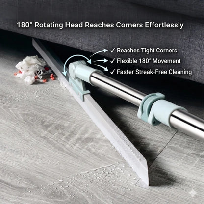 FlexiWipe – Multipurpose Wiper | Adjustable Silicon Blade | 180° Rotating Head