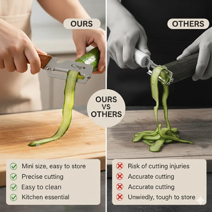 PurePeeler™ – Stainless Peeler | High-Grade Durability | Clean, Precision Peeling + Bottle Opener