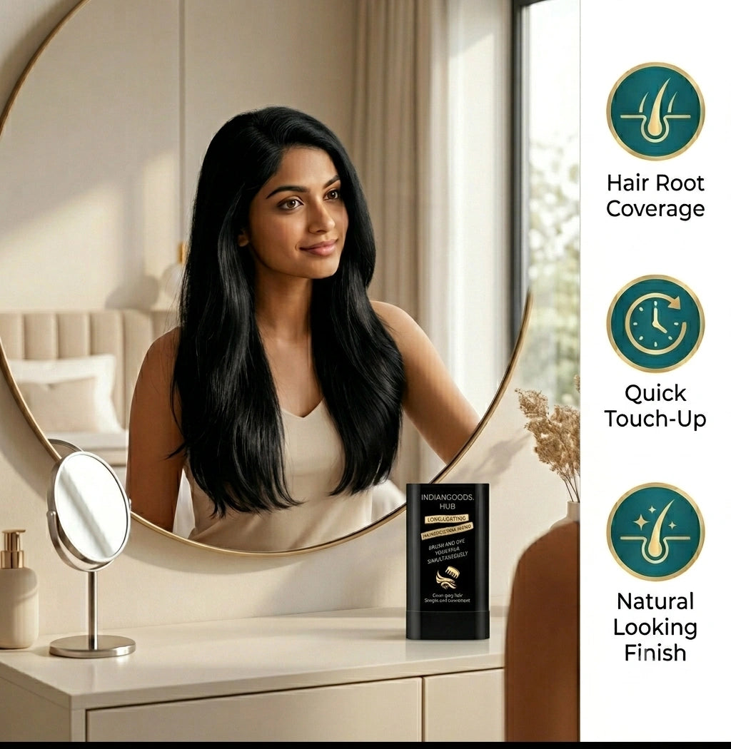 RootRescue - Instant Hair Filler | 2-in-1 Touch-up Comb | Emergency Hair Dye | Weatherproof