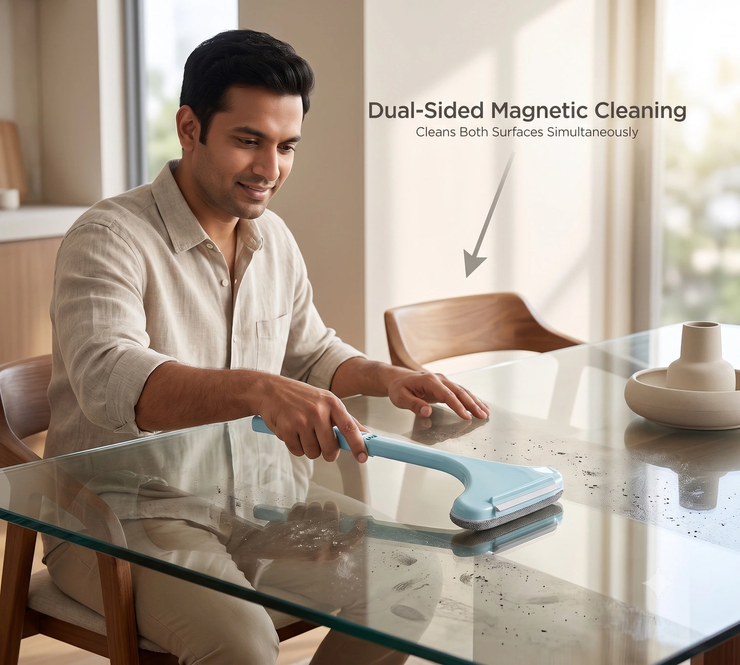 QuickScrub - Window Wiper | Quick Clean  | Multipurpose Cleaning