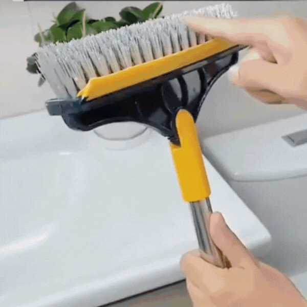 CleanEdge – 2-in-1 Scrubbing Brush | Corner Wiper | Flexible Head