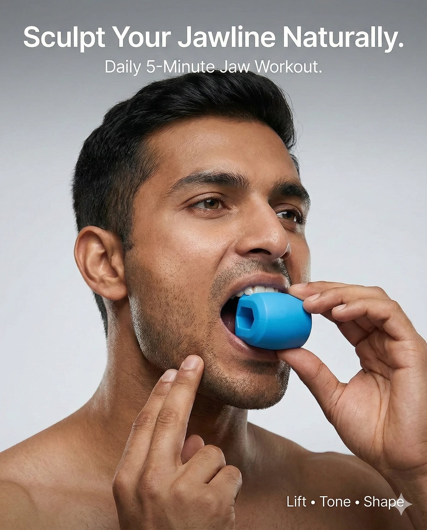 SharpJaw™-  Jaw Shaper & Facial Toner  | Sculpt, Shape & Lift | Compact Jaw Exerciser