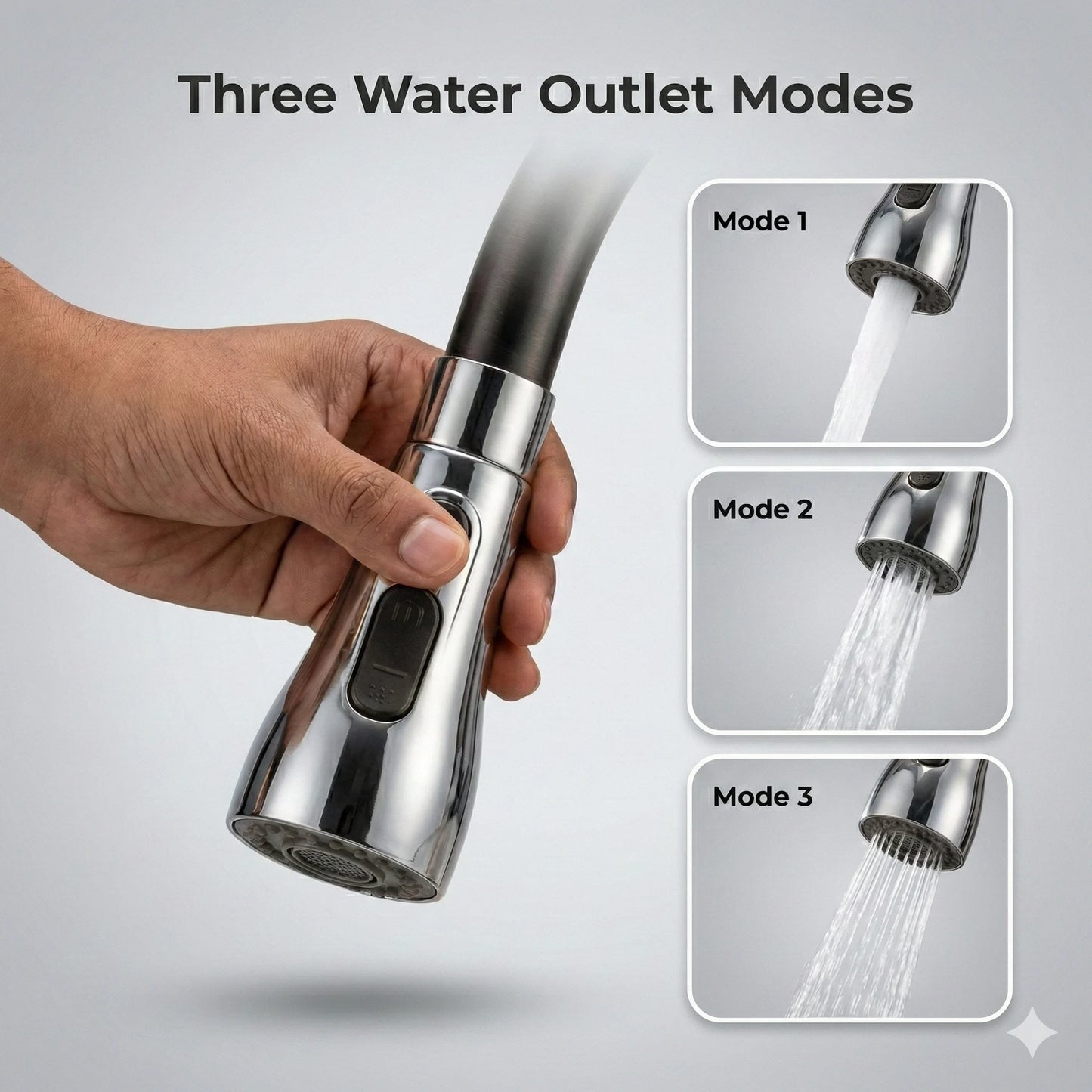 TapTwist™ – Flexible Tap Extension | Rotate, Rinse & Save Water | Easy Fit for Any Sink
