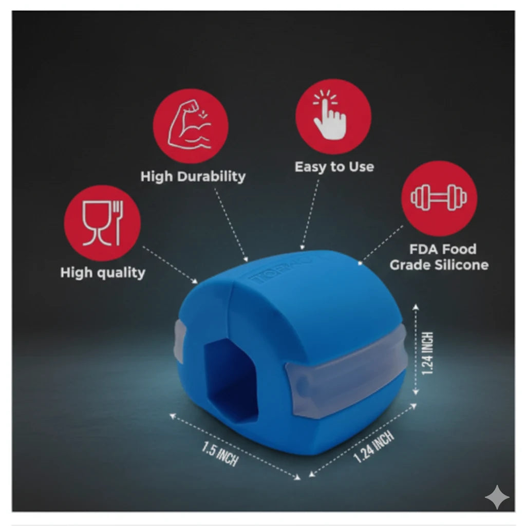 SharpJaw™-  Jaw Shaper & Facial Toner  | Sculpt, Shape & Lift | Compact Jaw Exerciser