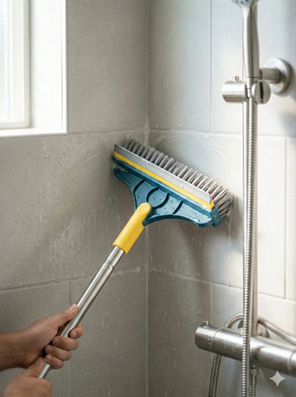 CleanEdge – 2-in-1 Scrubbing Brush | Corner Wiper | Flexible Head