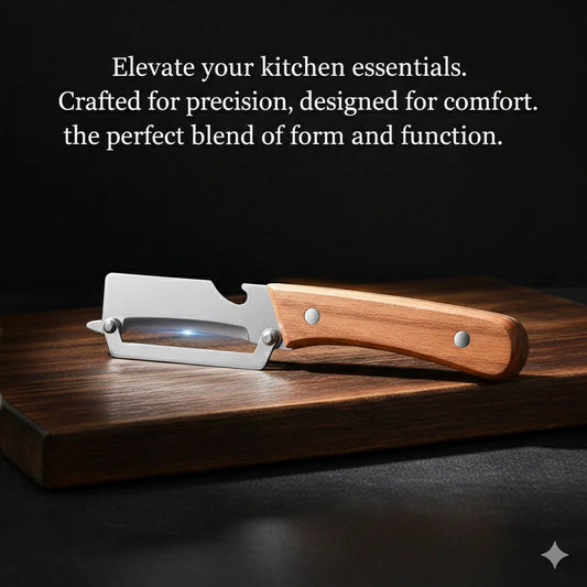 PurePeeler™ – Stainless Peeler | High-Grade Durability | Clean, Precision Vegetable Peeling