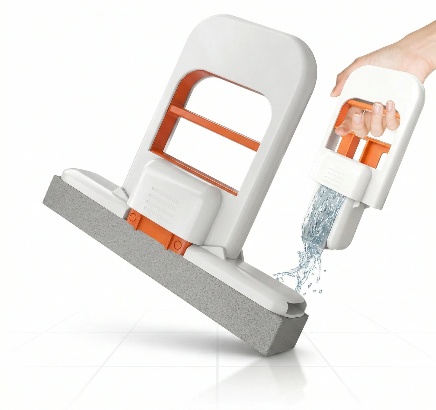 QuickShine™ – Folding Mop | Easy Press Drain | Effortless Daily Cleaning